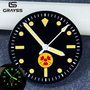 ไม่มีรังสี Fit สําหรับ 50 FATHOMS 28.5 มม.นาฬิกา Face อุปกรณ์เสริมส่องสว่างสีขาว Hand Fit สําหรับ NH35 NH36 การเคลื่อนไหวอัตโนมัติ