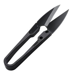 กรรไกรตัดด้ายป้องกันสนิมกรรไกรสำหรับงานตัดเย็บแบบมืออาชีพกรรไกรตัดใบมีดโลหะกรรไกรตัดรูปตัวยูงานเย็บปักถักร้อยด้วยตัวเอง