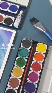 ST Watercolour Tablets Set สีน้ำก้อน