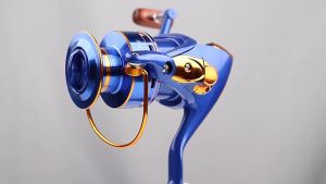 Spinning Fishing Reel BF1000-7000 Model Fishing Reel 5.2:1 Gear Ratio Fishing Reel Suitable
