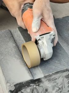 Diamond Grinding Wheel Bevel Edge Roda Gerinda Diamond grinding wheel Bullnose Model ROMAN/CEMBUNG 5 10 15 20MM