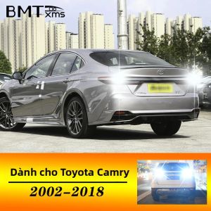 BMTxms 2 Chiếc T15 W16W LED Ngược Dự Phòng Bóng Đèn Canbus Lỗi Miễn Phí Cho Xe Toyota Camry 2002-2015 Độ Sáng Cao 6000K Trắng