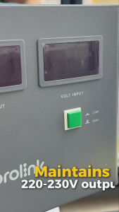 Prolink AVR Automatic Voltage Regulator Voltage 1KVA 2KVA 3KVA 5KVA 10KVA with High – Precision Servo Motor Type PVS | AVR for Ref
