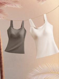 Bra-Padded Strapless Camisole Plus Size