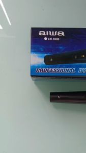 [Top Sanitary] Microphone Kabel AIWA AW-108B / Microphone Genggam AIWA AW-108B