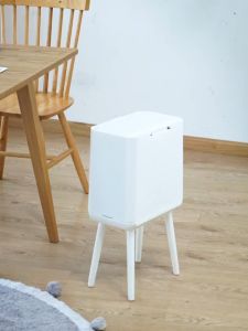 in SG Stand Dustbin Two Compartments Wet and Dry Large Capacity Dustbin Waste Bin RubbishTrash Bin