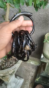 GELANG TANGAN BAHAR HITAM LENTUR