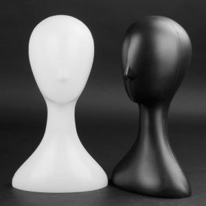 1 Pcs Female Model Head Abstract Plastic Head Model Womens Hat Wig Scarf Accessories Display Female Head Model Props