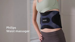 [REFURBISHED] Philips Massager PPM4331 EMS Waist Massager | Microcurrent Pulse Massage |Muscle Relaxation | 6 Modes