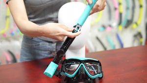 Diving Snorkel Silicone Full Dry Mouthpiece Swimming Underwater Diving Air Tube