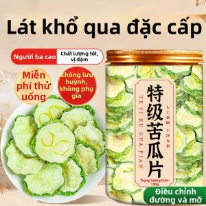 Lát Bitter Melon Sấy Khô Không Chứa Lưu Huỳnh Trà Thảo Dược