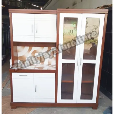 Lemari Sayur Dapur 4 Pintu Gendong Serbaguna /trinityjayafurniture