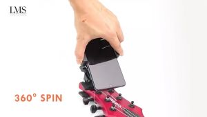 Guitar Bass Head Phone Holder Live Broadcast Bracket Clip Compatible with iPhone