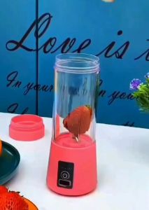 【TRENDY ERA】PORTABLE Mini Travel Fruit Electric USB Rechargeable Battery Mix Juice Blender Handy Juicing Blender Cup Smoothie Maker Juice Shaker Blender 380ml USB Blender Blender Portable Blender Machine Extractor Juice Cup Kettle Others