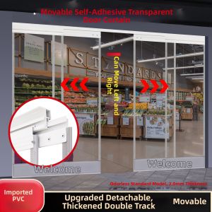 SHULIAN | Commercial Windproof Insulated Plastic Curtain