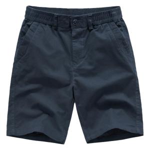 AOHE | Summer Loose Lightweight Elastic Waist Cotton Workwear Shorts