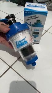 QCF ZERNII Filter Air Zernii Penyaring Air Kran Penjernih Air Filter Keran Air Water Filter Serbaguna Saringan Air Zerni - Biru
