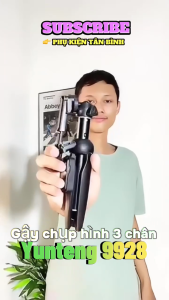 Gậy Chụp Hình 3 Chân Bluetooth Yunteng YT-9928 Chính Hãng