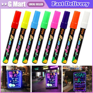 Liquid Chalk Erasable Highlighter Fluorescent Marker Pen for Whiteboard Special Highlighter for Fluorescent Plate