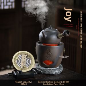 MIANXIAOCHENG | Thin Wall Lifting Lid Boiling Water Pot Handmade