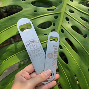 ที่เปิดขวด แบบยาว สแตนเลส อุปกรณ์เปิดฝาขวด ที่เปิดฝา ที่เปิดฝาเบียร์ แข็งแรง หนา ทนทาน พกพาได้ เลเซอร์ตามใจลูกค้า แจ้งทางแชท