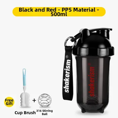 Shaker Cup: Stylish Fitness Cup for Protein Powders and Smoothies—Authentic with Mixing Ball