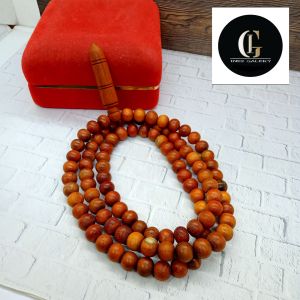 Kalung tasbih kayu Brahma secang A96