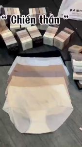 Set 6 Quần Lót Nữ Không Đường Viền Chất Liệu Su Giấy Siêu Mỏng Tàng Hình Quần Lót Đúc Su Không Đường May Freesize Từ 40-65kg