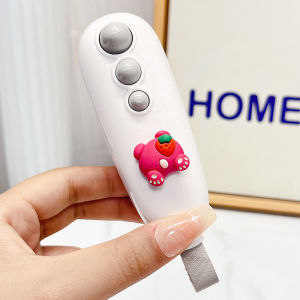 Portable Mini Sealing Machine Hand Press Plastic Bag Sealer Cute Cartoon Food Sealer Compact Kitchen Tool for Cooking And Baking