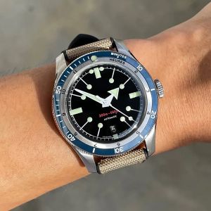 IXDAO IPOSE 5303-v3 Professional Dive Watch PT5000 Automatic Sapphire Crystal Swiss C3 Lume 20Bar