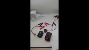 Makita Battery Clamp with Thick Copper Wire 2 Square Car Jump Starter Battery 07434