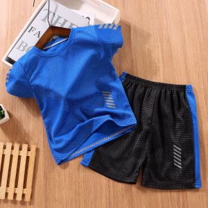 JIFANPAUL | Quick-Dry Childrens Sportswear Set Summer