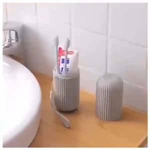 Tempat Sikat Gigi Odol Tabung Polos Travelling Big Toothbrush Case Serbaguna