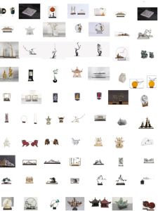 Modern Zen Style New Chinese Decorative Accessories for Sales Office Hotel Model Room Living Room Entrance Wine Cabinet Decoration