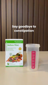 [BUY 3 GET 6] KITSUI Belloss x3 [FREE 2x Whitie Snow 1s + 1x Belloss Fiber 1s] Supplement | Halal | Minuman Serat Botani Buah (Nenas Apple & Pir) Penghadaman Lebih Lancar