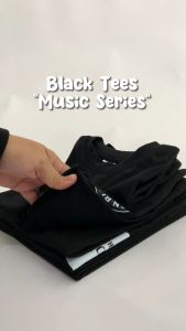 Kidzclusive: Kaos Anak Laki-Laki Hitam \"MUSIC SERIES\"