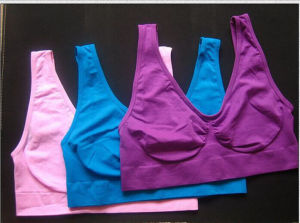INTIMA Push up Sports Bra for Women Wireless Beautiful Back Vest Fitness Running Yoga Padded Underwear Plus Size XL-6XL