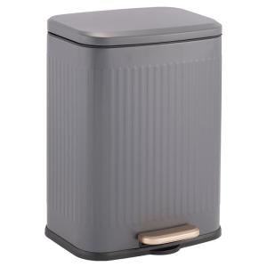 HAOGUAN | Step-on Stainless Steel Trash Can Large Capacity