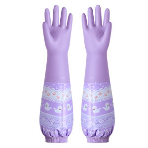 DINGQING | Extended Waterproof Durable Cleaning Gloves Thickened