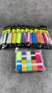 SALYWEE Sukan   Cengkaman Tangan Raket Badminton Tali Serap Peluh dengan Tulang Naga Anti Slip Boleh Bernafas Buat Lubang PU Kulit pemegang