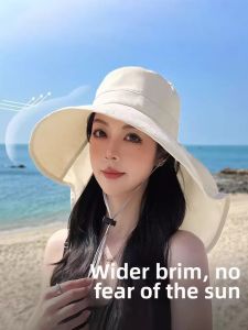 GUOQI | Ultraviolet Protection Large Brim Summer Hat