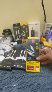 Dây sạc Pisen USB-lingtning Type C-lingtning Type C to Type C chính hãng BH 12 tháng