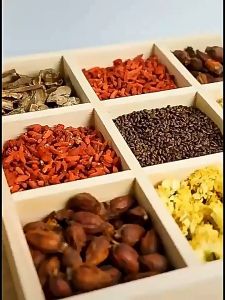 ชาดอกเก๊กฮวยเก๋ากี้เก๊กมี่จึ บำรุงตับ-ล้างพิษ แก้ร้อนใน ลดอาการปากขม-กลิ่นปาก-ปัสสาวะเข้ม ชาสมุนไพรสุขภาพ