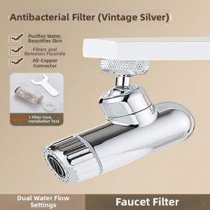 Anti-splash Water Purifying Faucet Adjustable