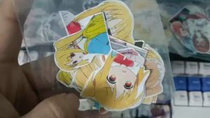 Bocchi The Rock - Set 10/15 Sticker Nijika Ijichi / Nijika anime Bocchi The Rock dán trang trí máy tính điện thoại laptop...siêu đẹp chống nước chống xước