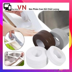 Băng Keo Chống Thắm Dán Viền Cạnh Bếp Âm Mép Tường Chống Nấm Mốc -Cuộn Băng Keo PVC Chống Thấm Nước Trong Bếp Nhà Vệ Sinh 2.2cmx320cm
