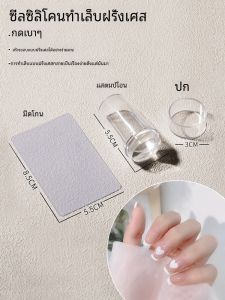 โปร่งแสง แสตมป์เล็บซิลิโคน สไตล์ฝรั่งเศส ชุดช่วยเหลือแผ่นเหล็กมืออาชีพที่สมบูรณ์ การพิมพ์ เครื่องมือถ่ายเทเทเทมเพลต