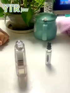 LANGMANNI 5ml High-end Perfume Bottle Refillable Bottle Portable Self-pump Spray Bottle travel size Refillable