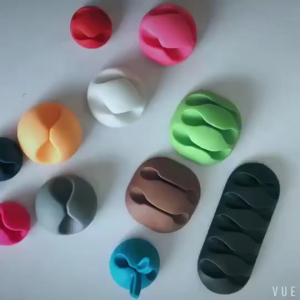 Giá đỡ kẹp dây sạc tai thỏ E17 phụ kiện cố định cáp sạc các thiết bị điện tử TTNTE17