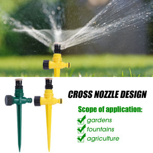 สปริงเกอร์รดน้ำชลประทาน ° สำหรับคุณภาพสูง360ปรับได้หัวฉีดสเปรย์ชลประทานสำหรับรดน้ำต้นไม้ในฟาร์ม